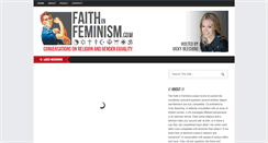 Desktop Screenshot of faithinfeminism.com
