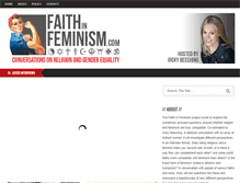 Tablet Screenshot of faithinfeminism.com